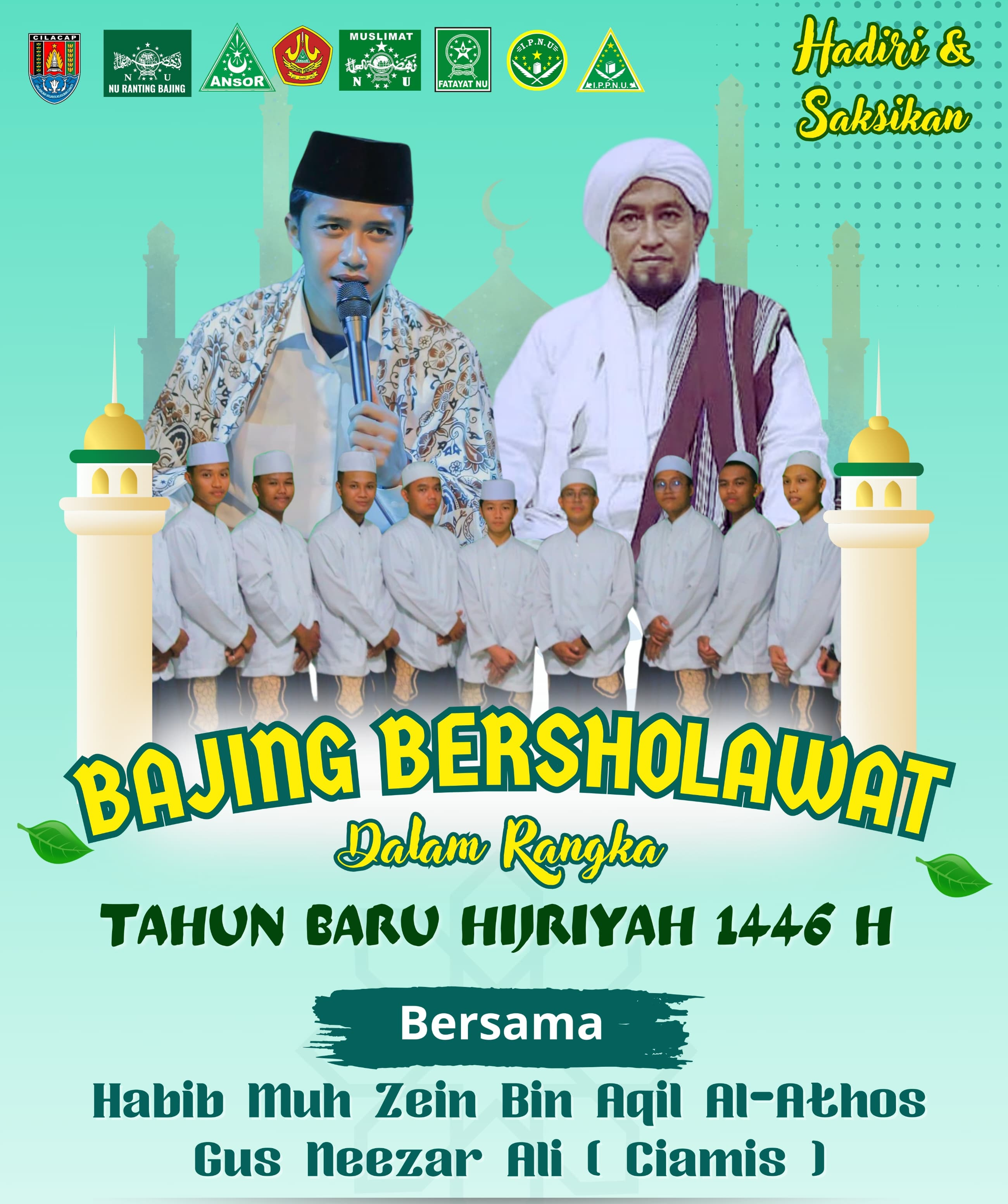 BAJING BERSHOLAWAT Dalam Rangka Tahun Baru Hijriyah 1446 H